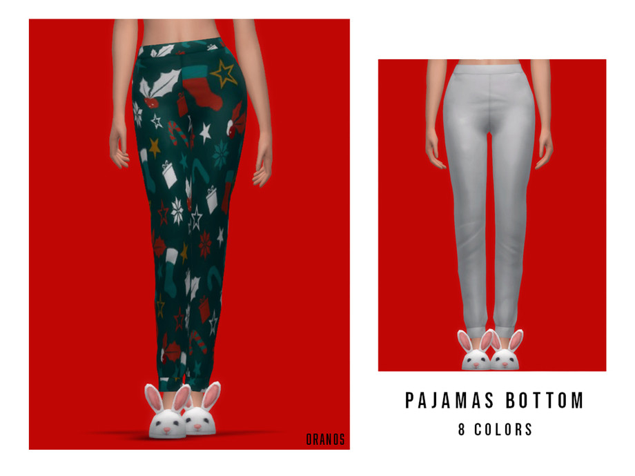 Pajamas Pants By Oranostr At Tsr Sims 4 Updates