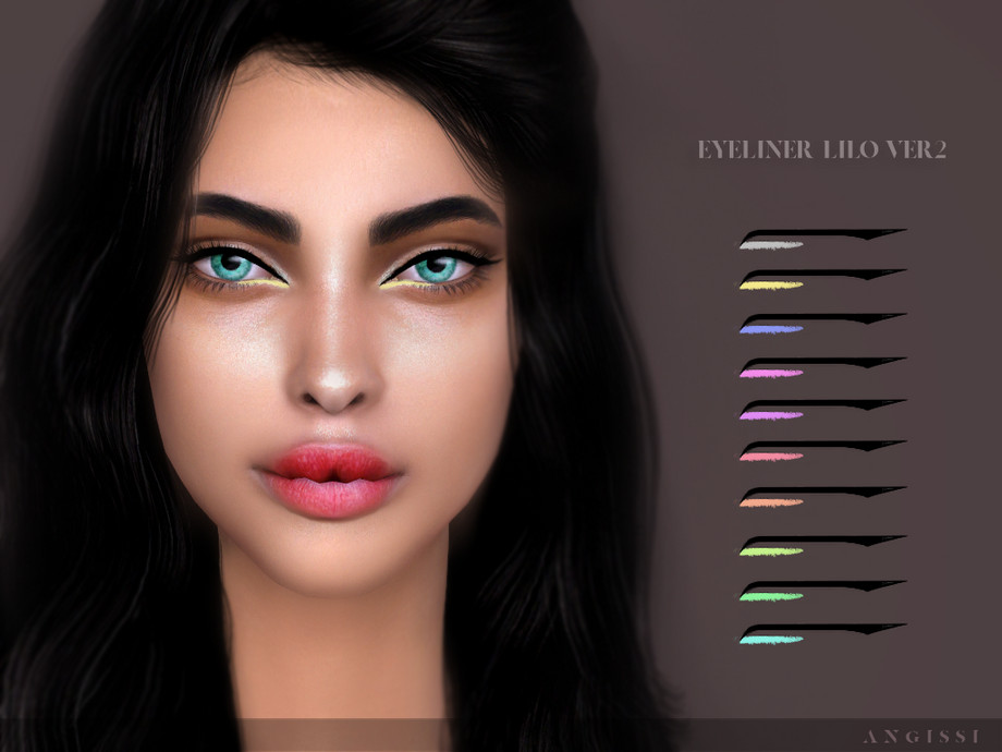 Eyeliner Lilo Ver2 By ANGISSI At TSR Sims 4 Updates