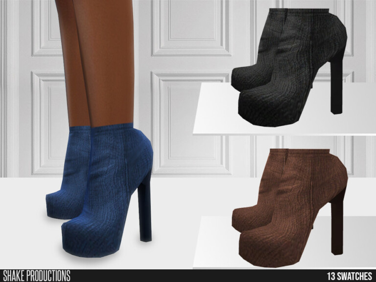 High Heels Boots By Shakeproductions At Tsr Sims Updates