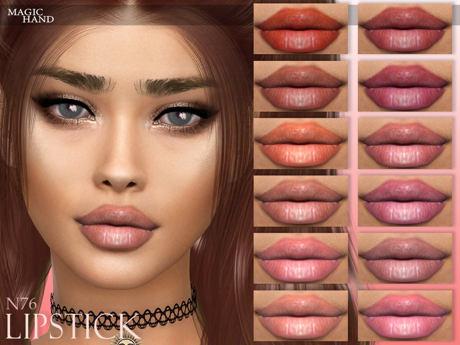 Lipstick N76 By MagicHand At TSR Sims 4 Updates