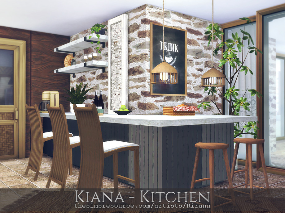 Kiana Kitchen By Rirann At TSR Sims 4 Updates