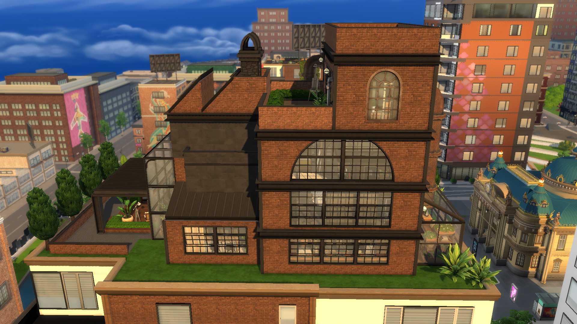 Industrial Loft Penthouse By Plumbobkingdom At Mod The Sims Sims