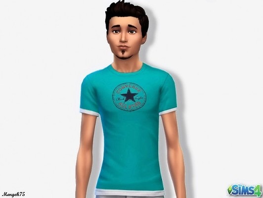 Converse T-shirt for Males by Margeh75 at Sims 3 Addictions