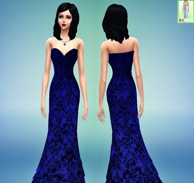 Sims 4 Recolor Dress #1 by MoonFairy at Everything for your sims