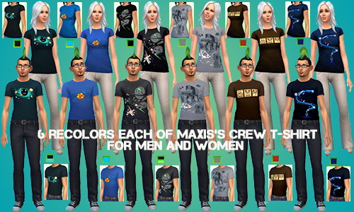 Sims 4 Xul Solar and Geeked 2 sets of cc clothes at Simply Simblr