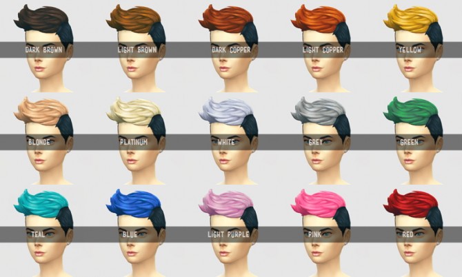 Sims 4 A bunch of the BlowDry hair recolours at SqquareSims