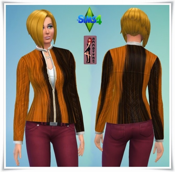Sims 4 Fur Jacket at Annett’s Sims 4 Welt