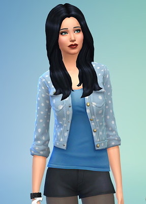 Polka-dot jacket at Ayla’s Sims