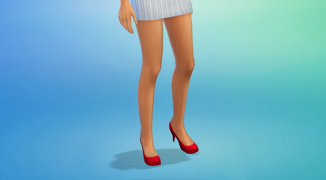 Sims 4 BAM! Red Pumps at Seventhecho