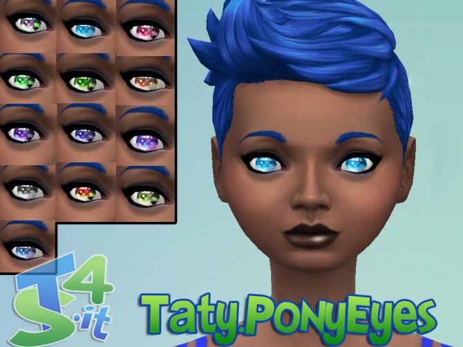Sims 4 Fantasy eyes default replacement at Taty – Eámanë Palantír