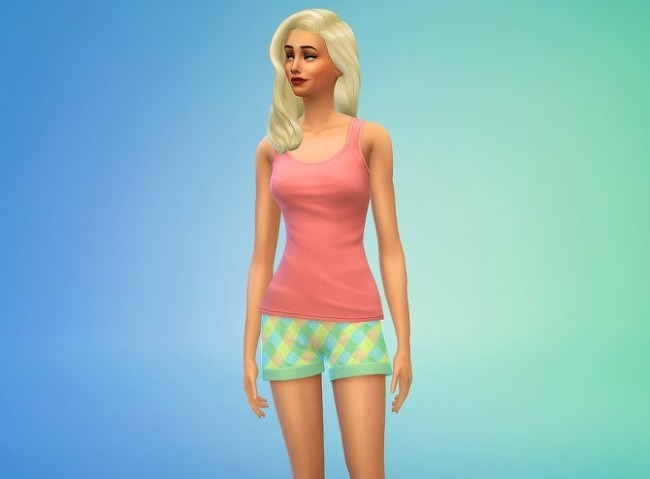 Sims 4 Non default Colorful PJ Shorts at Seventhecho