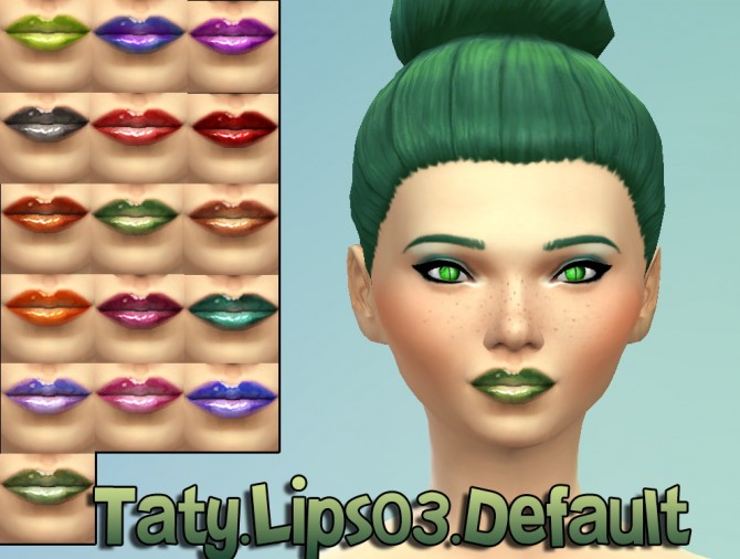 Sims 4 Lips 03 at Taty – Eámanë Palantír