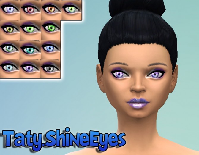 Sims 4 Shine and Real eyes at Taty – Eámanë Palantír