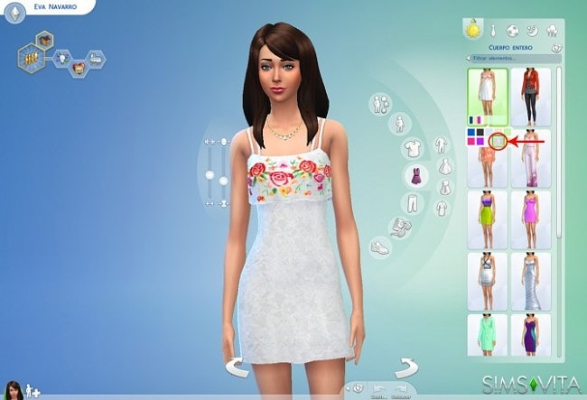 Sims 4 Tutorial The Sims 4: How to put a custom Swatch for non default outfits at Sims Vita