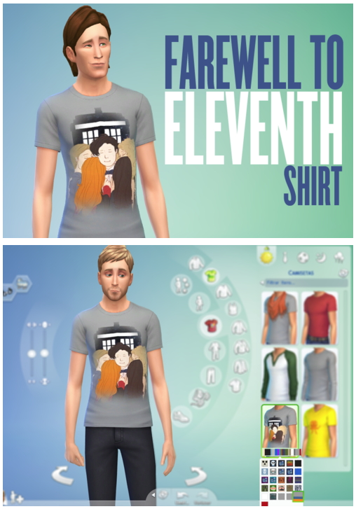 Sims 4 Non default  oddthesungod shirt at Matt In Simblrland