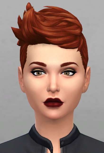 Sims 4 3 shimmery eye shadow recolors plus 2 default replacement at KBSimmer