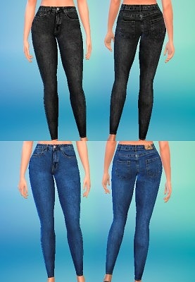 Denim Leggings at Puresims » Sims 4 Updates