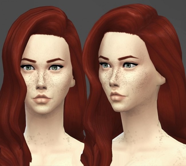 Sims 4 FULLBODY FRECKLES BY ONELAMA at Onelama