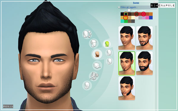 Sims 4 Beard 01 by Ronja at Simenapule