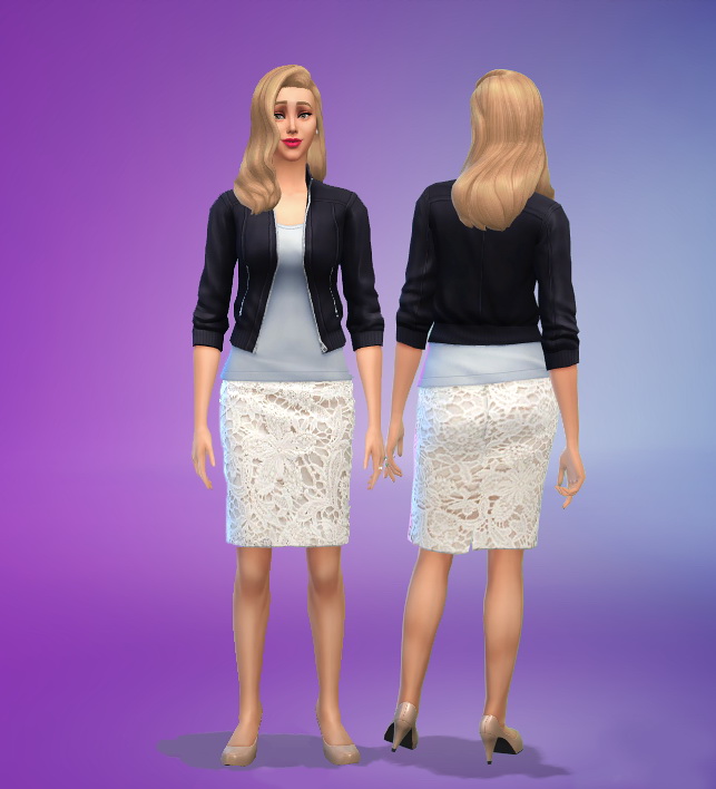 Sims 4 Non default clothes set at In a bad Romance