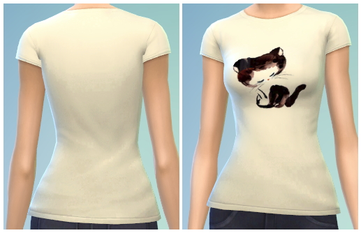 Sims 4 4 T Shirt Recolors at The Simsperience