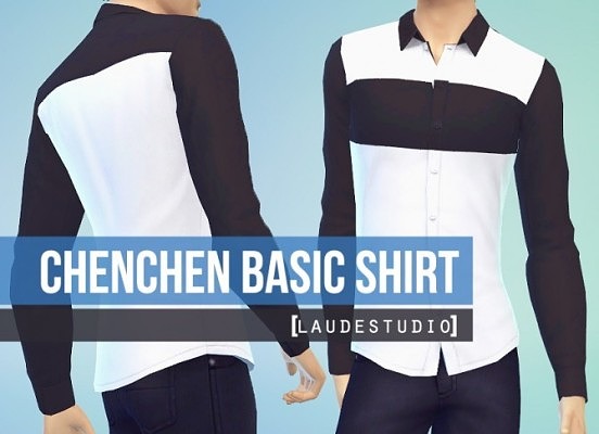 ChenChen Basic Shirt for males at Laude Studio