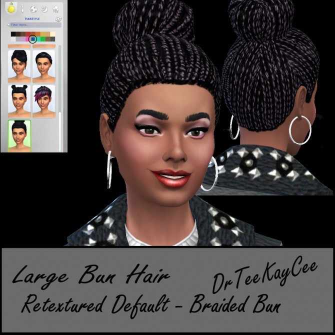 sims 4 cc ethnic hair