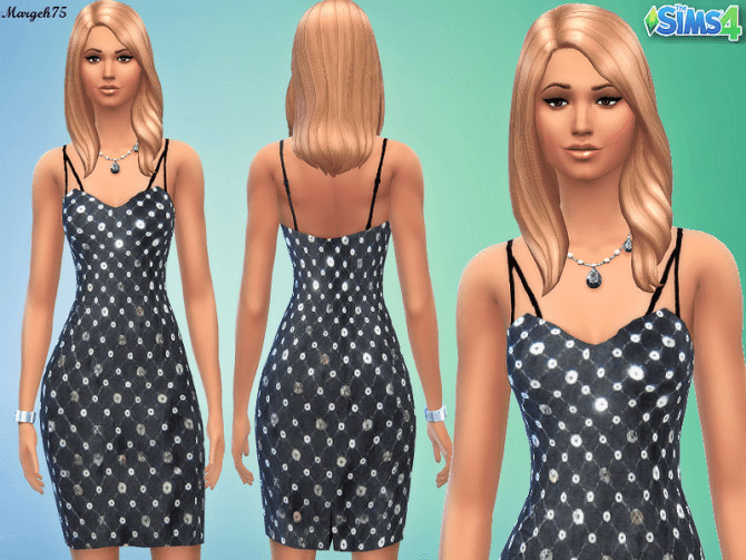 Sequin Formal Dress by Margeh75 at Sims 3 Addictions