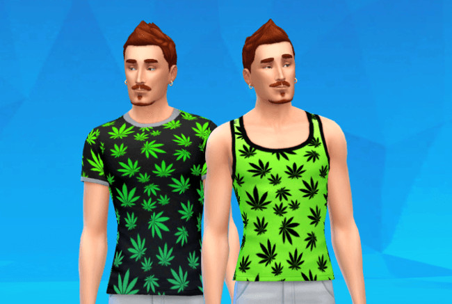 Sims 4 Dope shirts at Matt In Simblrland