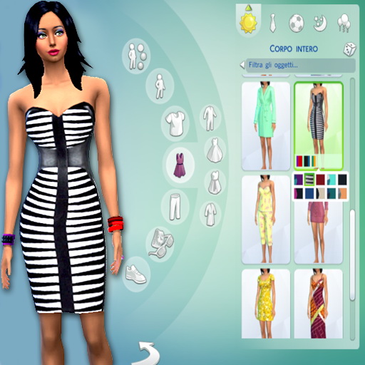 Sims 4 Nell dress at Dany’s Blog