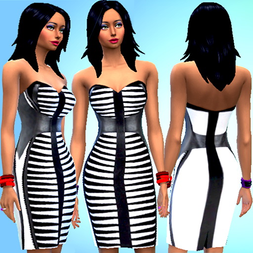 Sims 4 Nell dress at Dany’s Blog