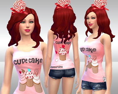 Cup cake top at Angie Lover Sims
