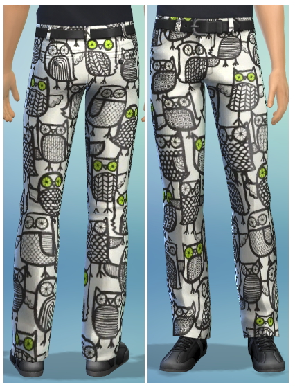 Sims 4 10 Pants Recolors for males at The Simsperience