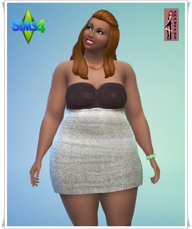 Sims 4 Silver Dress by Annett85 at Annett’s Sims 4 Welt