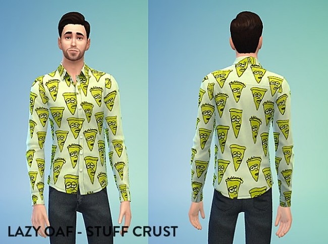 Sims 4 Lazy Oaf Stuff Chocolate Bar and Crush shirt at Sims 4 Sweetshop