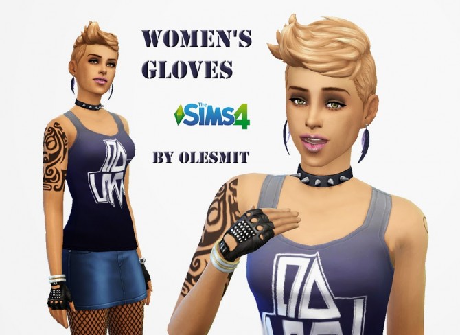 Sims 4 Gloves for males and females at OleSims