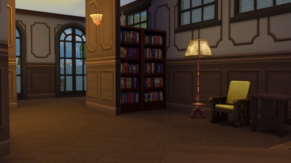 Sims 4 Creek library by petra0203 at Blacky’s Sims Zoo