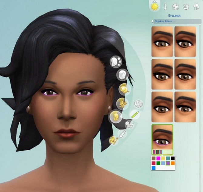 Sims 4 Eyeliner Set 1 at 19 Sims 4 Blog