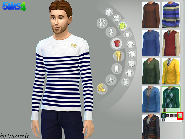 Sims 4 Casual Look Set 01 by Wimmie at The Sims Resource