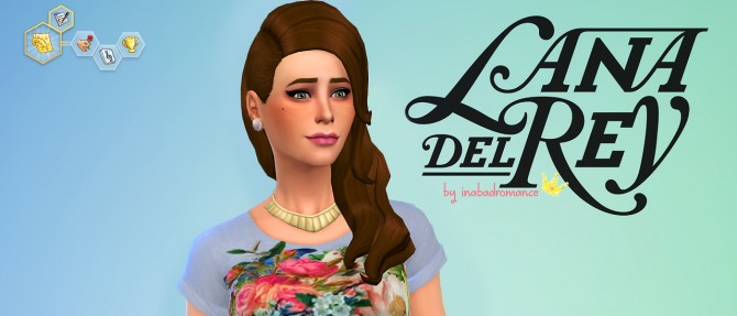 Sims 4 Sim LANA DEL REY at In a bad Romance