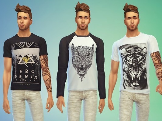 Fashion for males by Odey92 at The Sims Resource » Sims 4 Updates