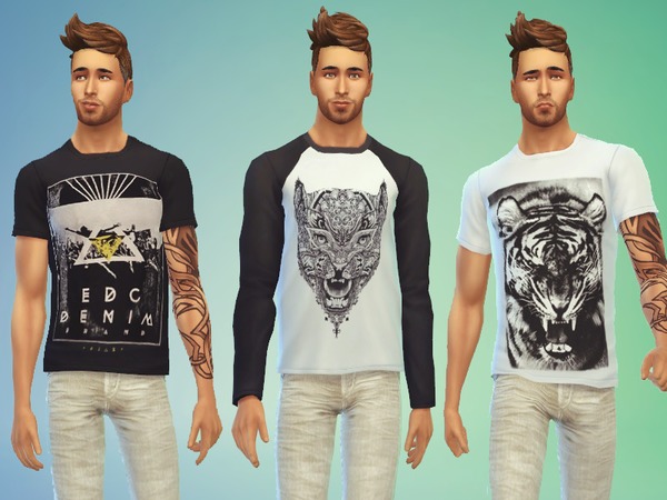 Sims 4 Fashion for males by Odey92 at The Sims Resource
