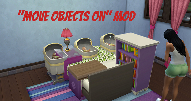 Sims 4 Move Objects On Mod by TwistedMexican at Sims Vip