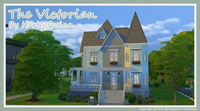 The Victorian house at Harley Quinn’s Nuthouse