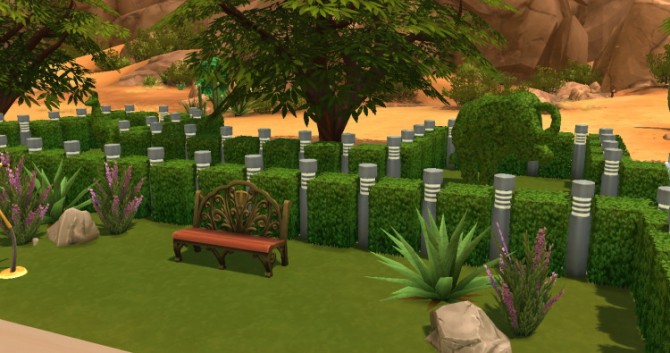 Sims 4 Updated Park Sand flowers at Sims 3 Game