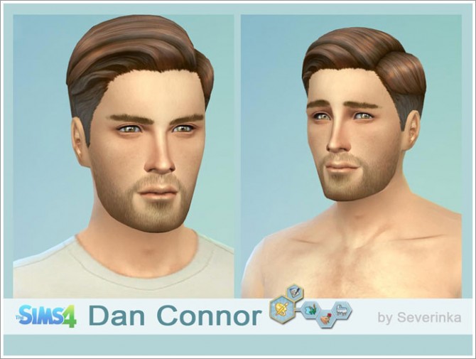 Sims 4 Dan Connor at Sims by Severinka