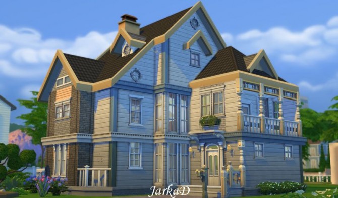 Sims 4 Family House No.1 at JarkaD Sims 4 Blog