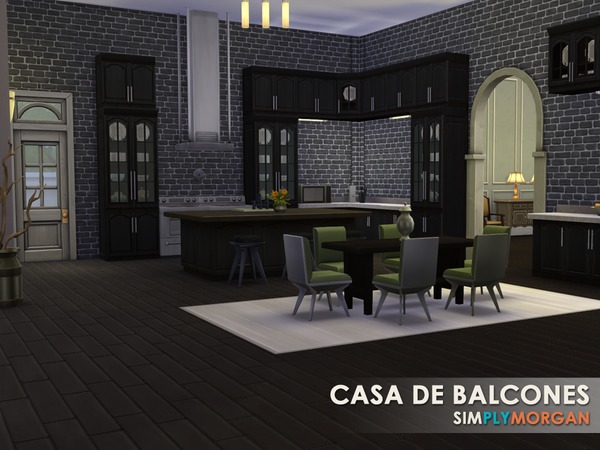 Sims 4 Casa De Balcones at Simply Morgan