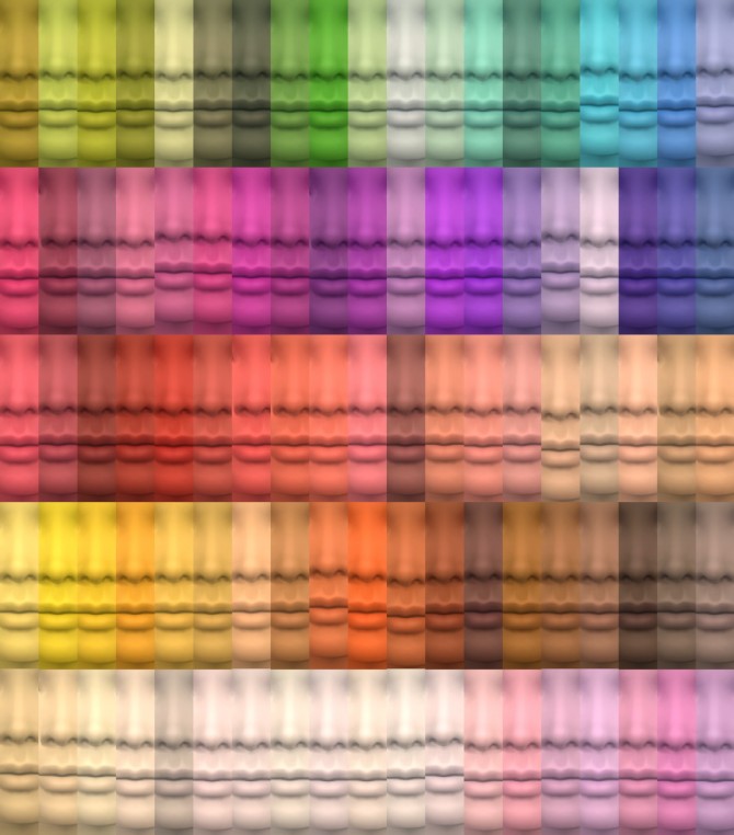 95 Skin Overlay Colors at The Simsperience » Sims 4 Updates