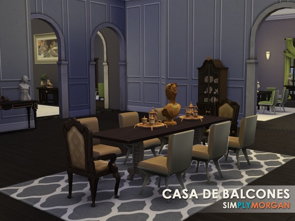 Sims 4 Casa De Balcones at Simply Morgan